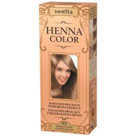 Venita Henna Color 112 Sötétszőke krémhajfesték 75 ml