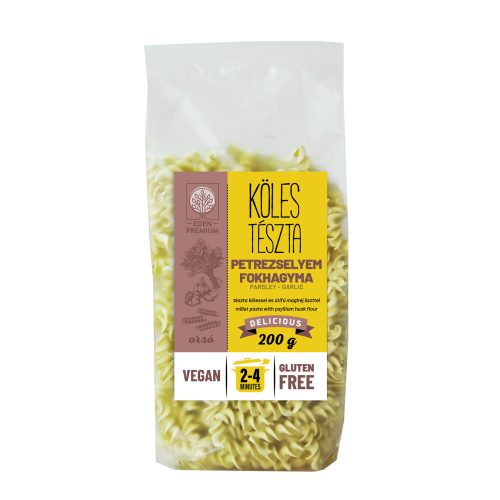 Eden Premium kölestészta petrezselyem-fokhagyma (orsó) 200 g