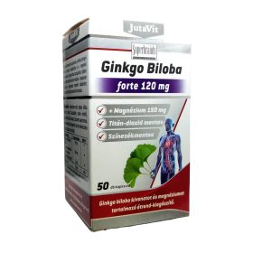   Jutavit Ginkgo Biloba 120 mg + Magnézium 150 mg tabletta 50 db
