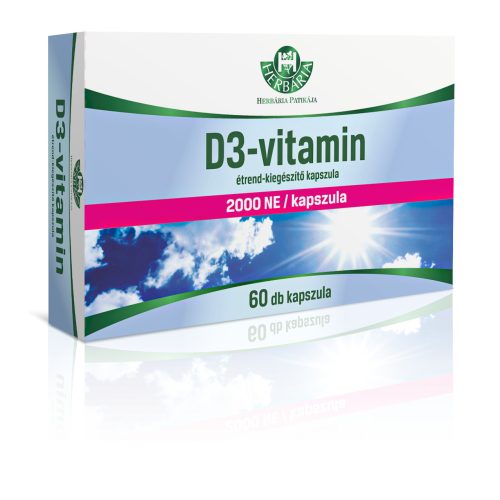 Herbária D3-vitamin 2000NE 60 db