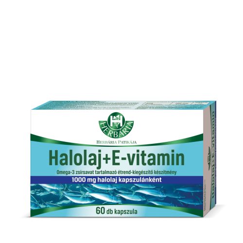 Herbária halolaj+E-vitamin kapszula 60 db