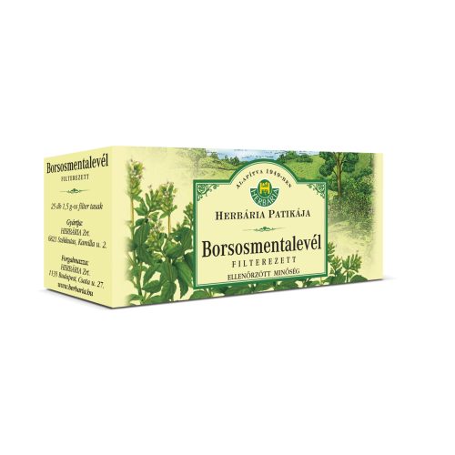 Herbária filterezett borsosmentalevél tea 25x1,5 g