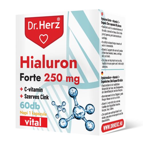 Dr. Herz Hialuron Forte kapszula 250 mg 60 db