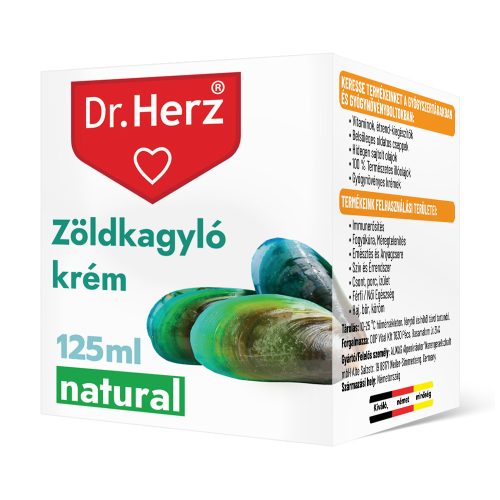 Dr. Herz zöldkagyló krém 125 ml