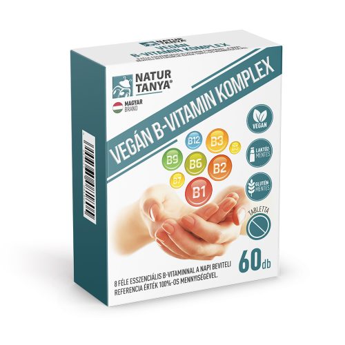 Natur Tanya vegán B-vitamin komplex tabletta 60 db