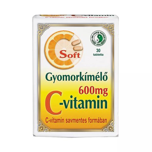 Dr. Chen Soft gyomorkímélő C-vitamin filmtabletta 600 mg 30 db