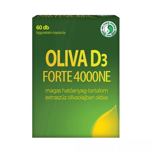 Dr. Chen Oliva D3 Forte lágyzselatin kapszula 4000 NE 60 db