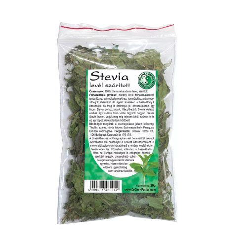 Dr. Chen szárított stevia levél 20 g