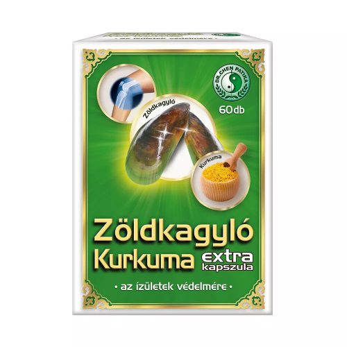 Dr. Chen Zöldkagyló Kurkuma Extra kapszula 60 db