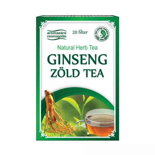 Dr. Chen Ginseng zöld tea 20x3 g