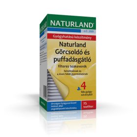   Naturland Görcsoldó és puffadásgátló filteres tea 25×1,5 g