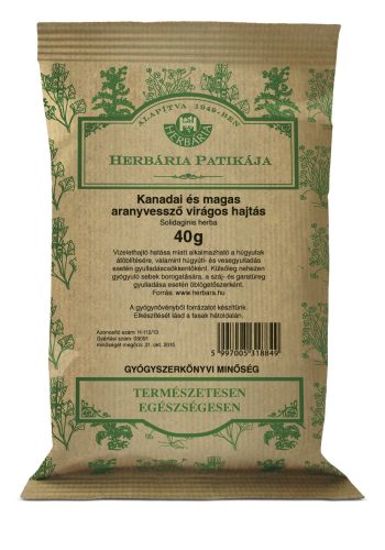 Herbária kanadai és magas aranyvessző virágos hajtás 40 g