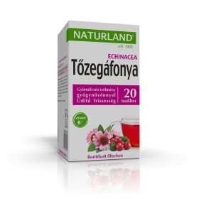 Naturland Gyümölcstea (Tőzegáfonya-Echinacea) 20x2 g