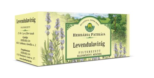 Herbária Levendulavirág Filter Tea 25x1 g | Nyugalom Csészében