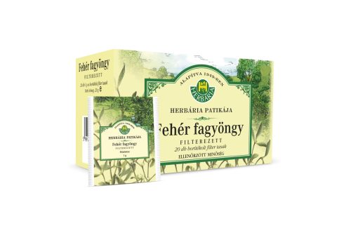 Herbária filterezett fehér fagyöngy tea 20x1 g