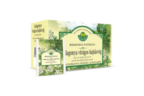 Herbária filterezett galagonya virágos hajtásvég tea 20x1 g