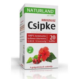 Naturland Filteres Csipke-Hibiszkusz teakeverék 20x3 g