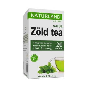 Naturland  Filteres zöld tea (Natúr) 20×1,5 g