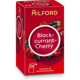 Milford Feketeribizli-Cseresznye tea 20x2,5 g