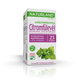 Naturland Citromfűlevél filteres tea 25x1 g