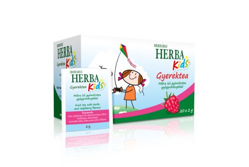 Herbária HerbaKids gyümölcstea gyógynövényekkel (Málna)