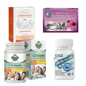   Extra őszi immunvédelem csomag | vitaminok, cink és gyógyteák