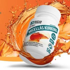 Natur Tanya Micellás Kurkuma: 185x jobb felszívódás